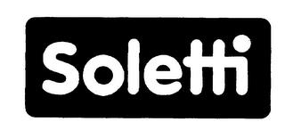 SOLETTI trademark