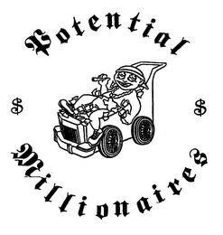 POTENTIAL MILLIONAIRES trademark