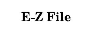 E-Z FILE trademark