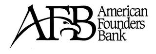 AFB AMERICAN FOUNDERS BANK trademark