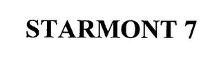 STARMONT 7 trademark