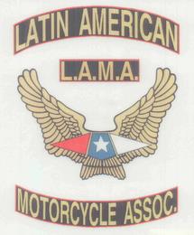 LATIN AMERICAN MOTORCYCLE ASSOCIATION L.A.M.A. trademark