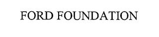 FORD FOUNDATION trademark