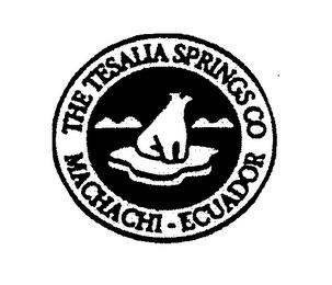 THE TESALIA SPRINGS CO MACHACHI - ECUADOR trademark