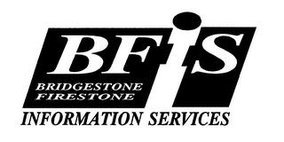 BFIS BRIDGESTONE FIRESTONE INFORMATION SERVICES trademark