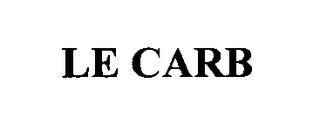 LE CARB trademark