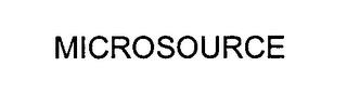 MICROSOURCE trademark