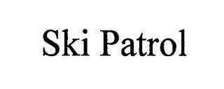 SKI PATROL trademark