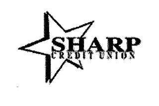 SHARP CREDIT UNION trademark