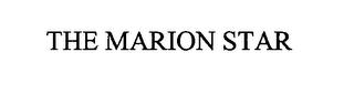 THE MARION STAR trademark