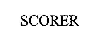 SCORER trademark