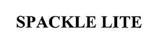 SPACKLE LITE trademark