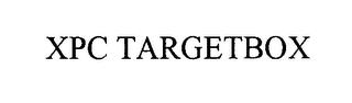 XPC TARGETBOX trademark