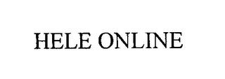 HELE ONLINE trademark