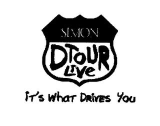 SIMON DTOUR LIVE IT'S WHAT DRIVES YOU trademark