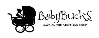 BABYBUCKS SAVE ON THE STUFF YOU NEED trademark