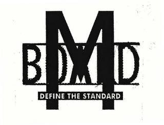 M BOARD DEFINE THE STANDARD trademark