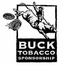 BUCK TOBACCO SPONSORSHIP trademark