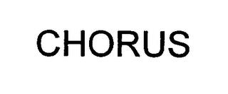 CHORUS trademark