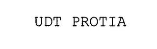 UDT PROTIA trademark