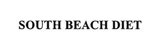 SOUTH BEACH DIET trademark