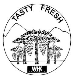 TASTY FRESH WHK IMPORTS trademark