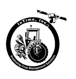 INTIME, INC. PRODUCING CROP MANAGEMENT SOLUTIONS trademark