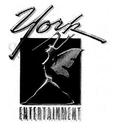 YORK ENTERTAINMENT trademark