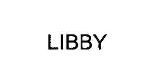 LIBBY trademark