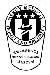 MERCY MEDICAL HOMELAND SECURITY EMERGENCY TRANSPORTATION SYSTEM trademark