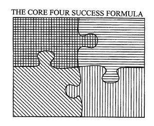 THE CORE FOUR SUCCESS FORMULA trademark