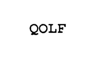 QOLF trademark