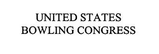 UNITED STATES BOWLING CONGRESS trademark