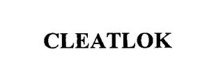 CLEATLOK trademark