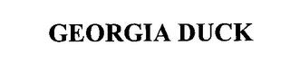 GEORGIA DUCK trademark