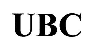 UBC trademark