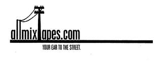 ALLMIXTAPES.COM YOUR EAR TO THE STREET. trademark