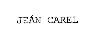 JEAN CAREL trademark