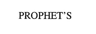 PROPHET'S trademark