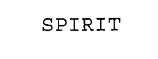 SPIRIT trademark