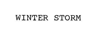 WINTER STORM trademark