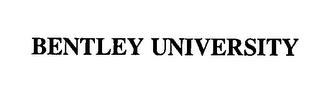 BENTLEY UNIVERSITY trademark