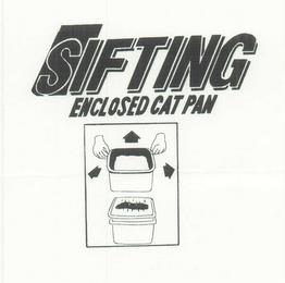 SIFTING ENCLOSED CAT PAN trademark