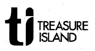 TI TREASURE ISLAND trademark