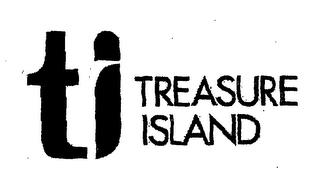 TI TREASURE ISLAND trademark