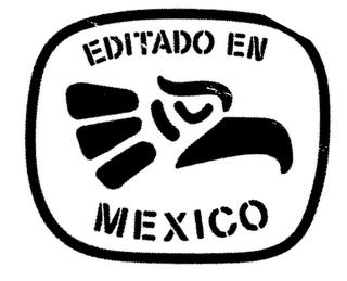 EDITADO EN MEXICO trademark