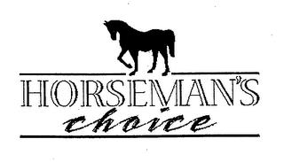 HORSEMAN'S CHOICE trademark