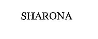 SHARONA trademark