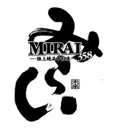 MIRAI358 trademark