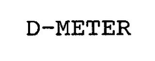 D-METER trademark